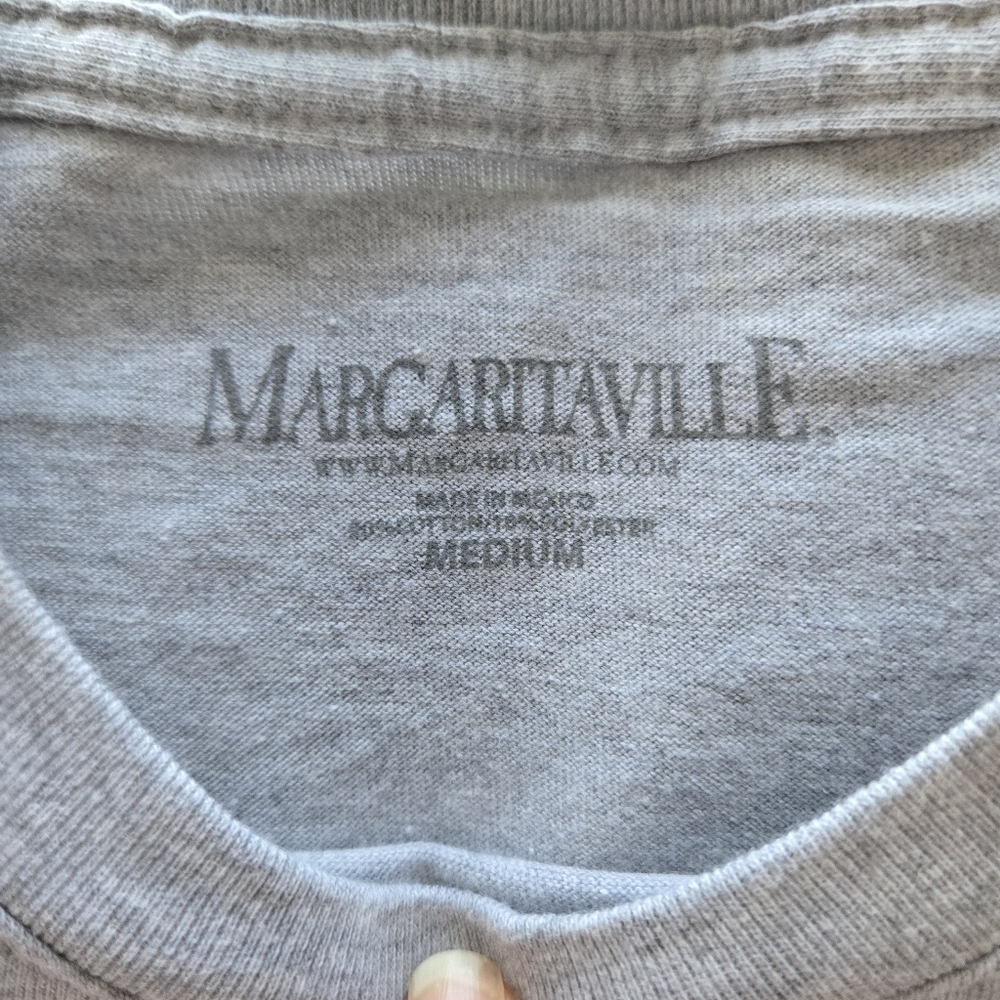 Margaritaville Gray Graphic T-Shirt - Picture 4 of 6